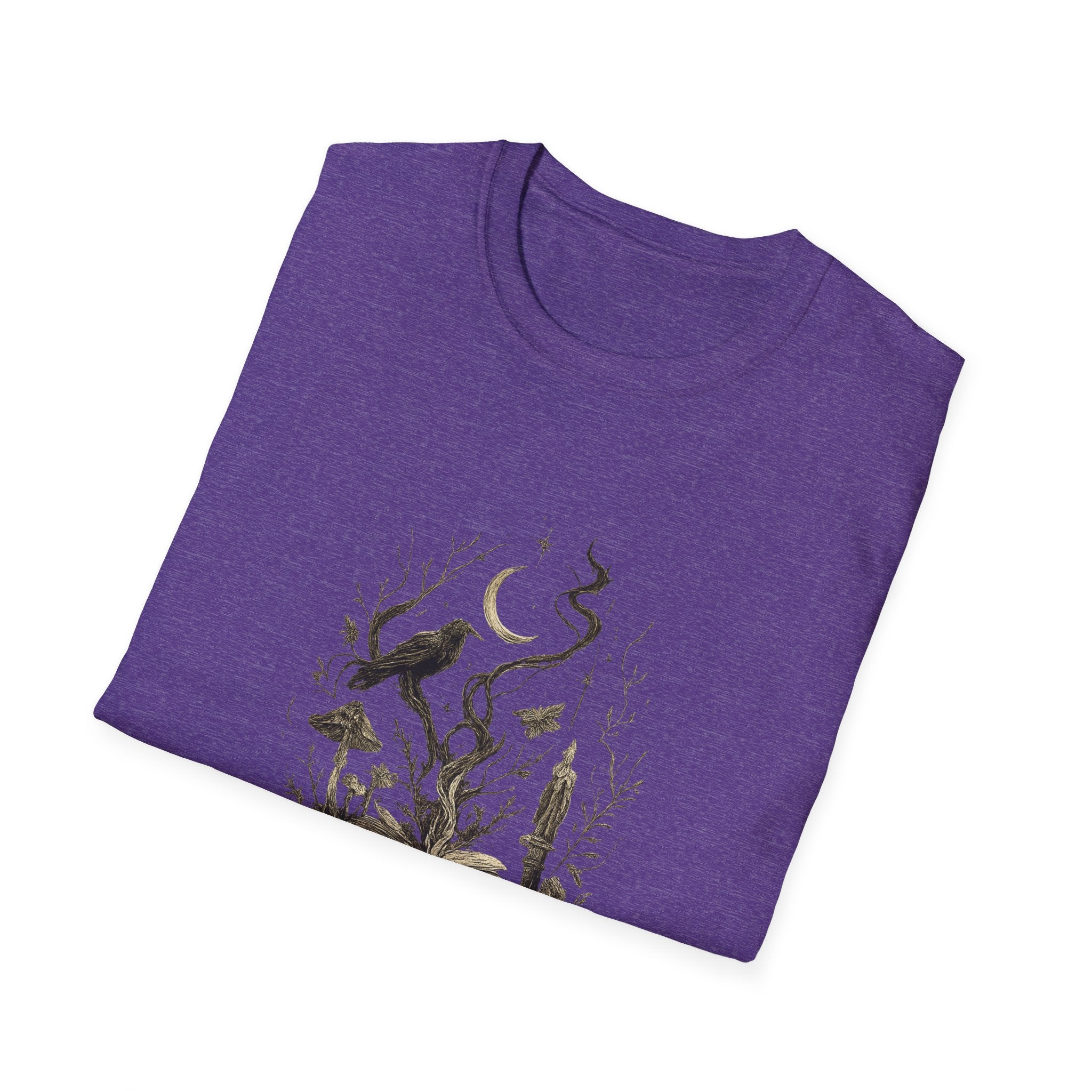 Crow on Book T-Shirt
