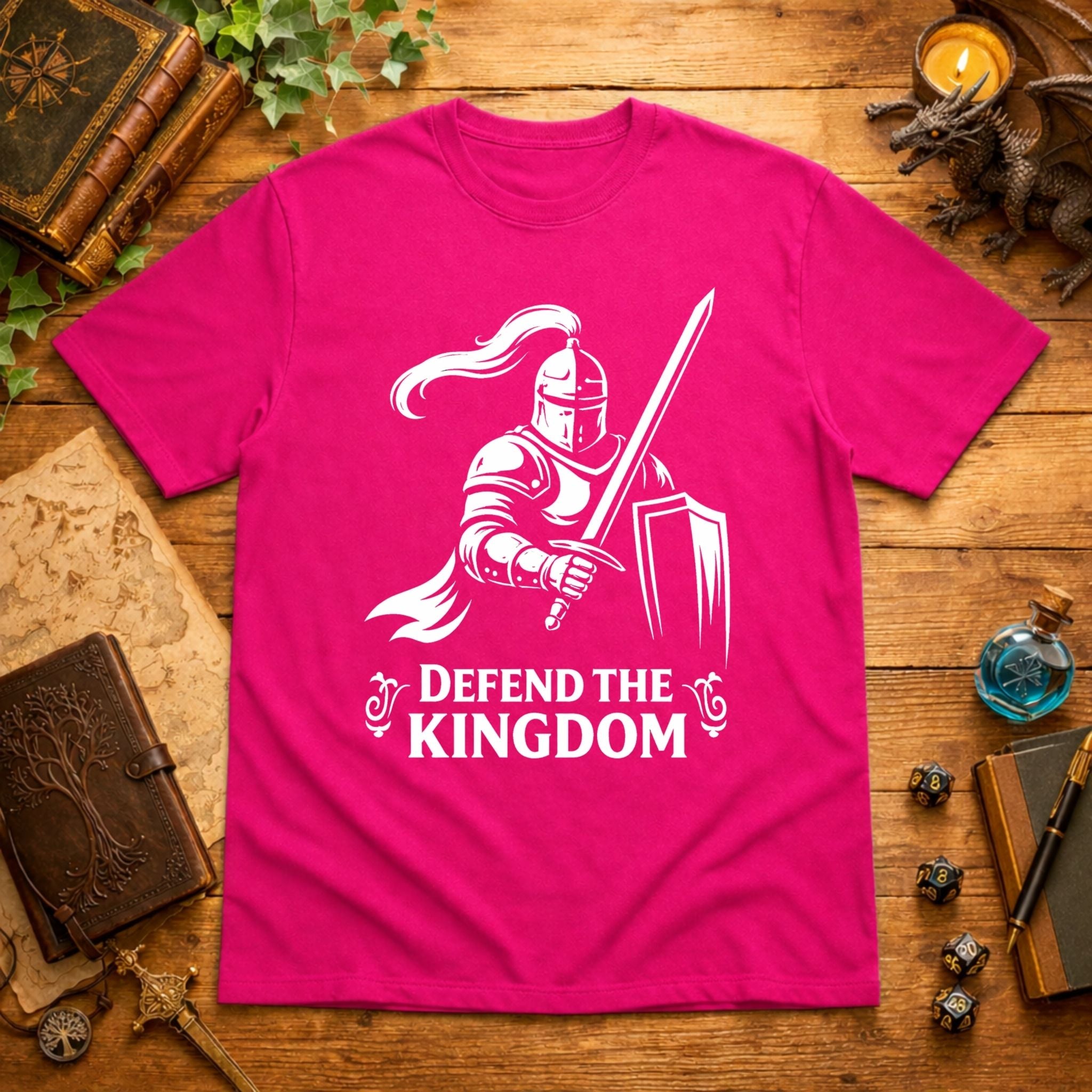 Defend the Kingdom White T-Shirt
