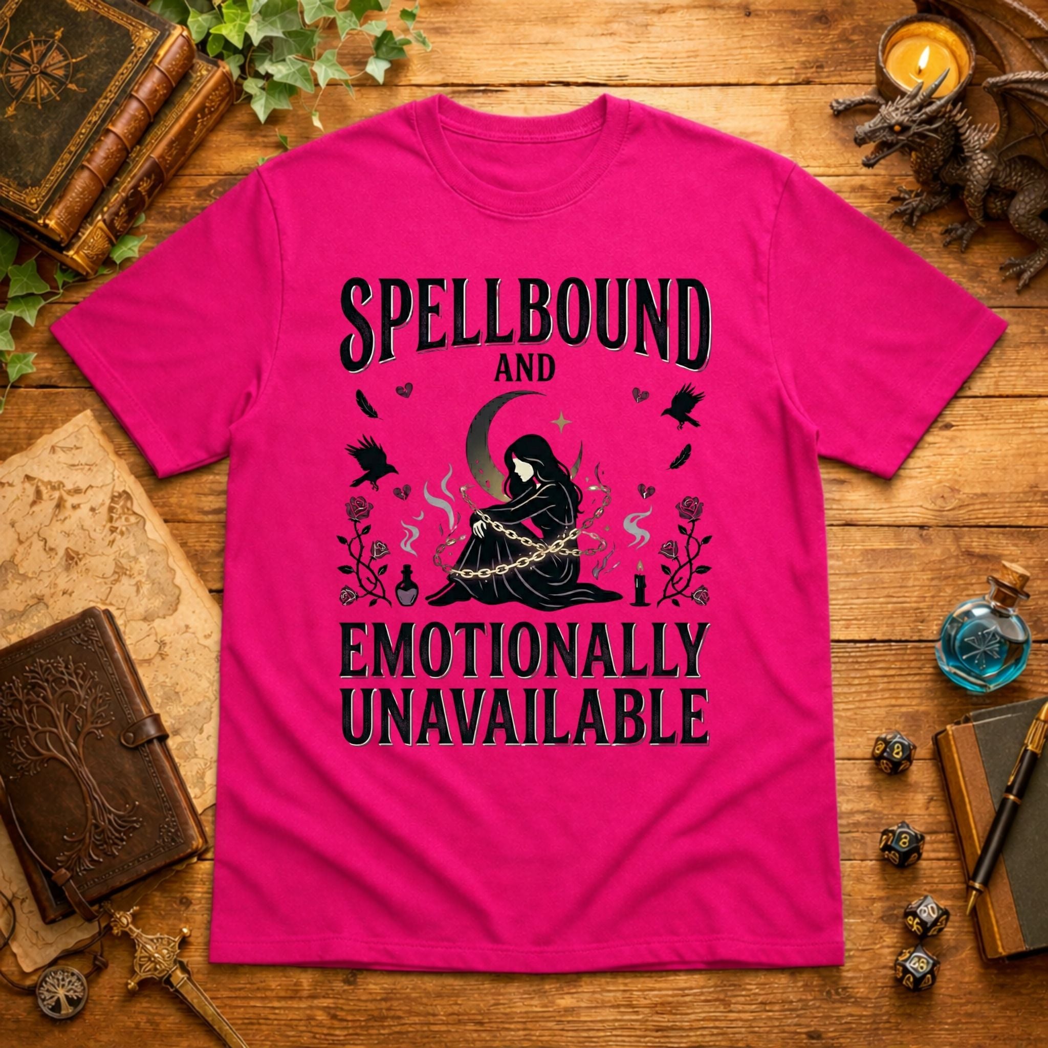 Spellbound and Emotionally Unavailable T-Shirt
