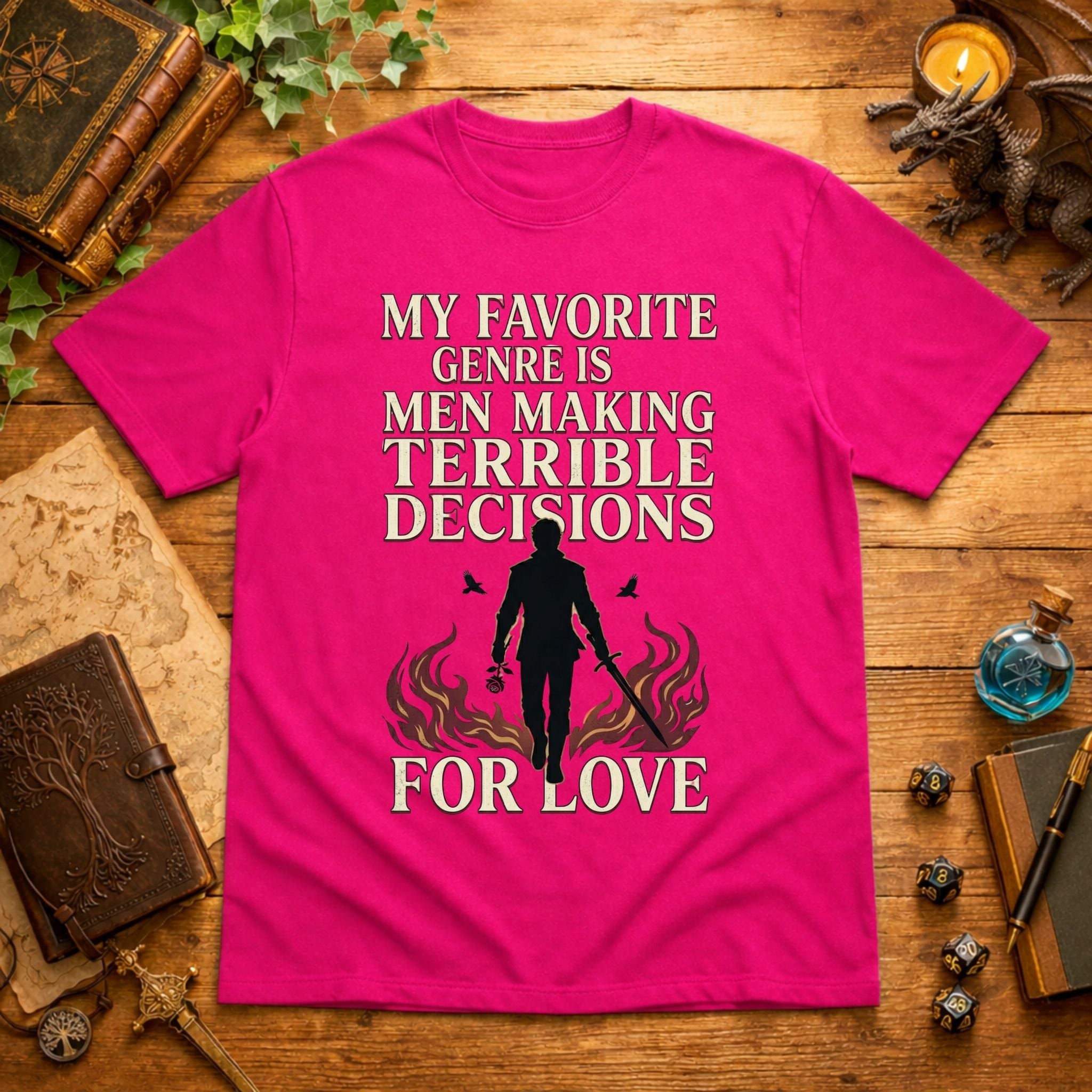 Men Making Terrible Decisions (For Love) T‑Shirt