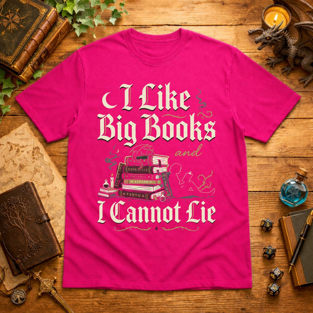 I Like Big Books T‑Shirt