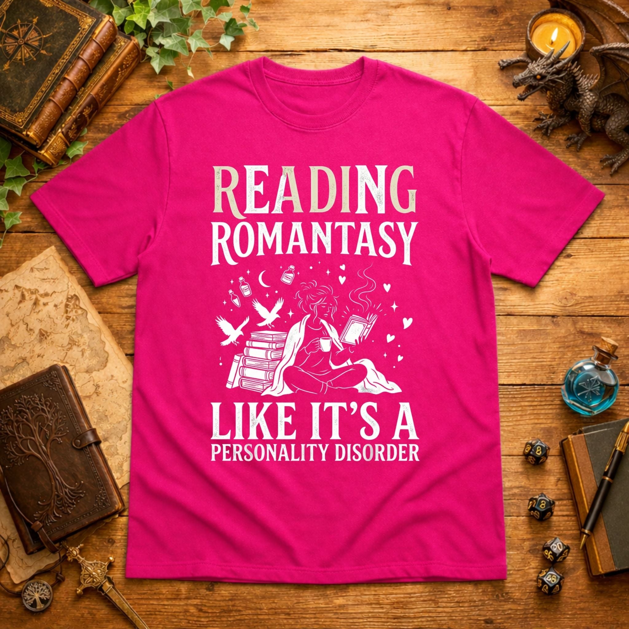 Reading Romantasy T-Shirt