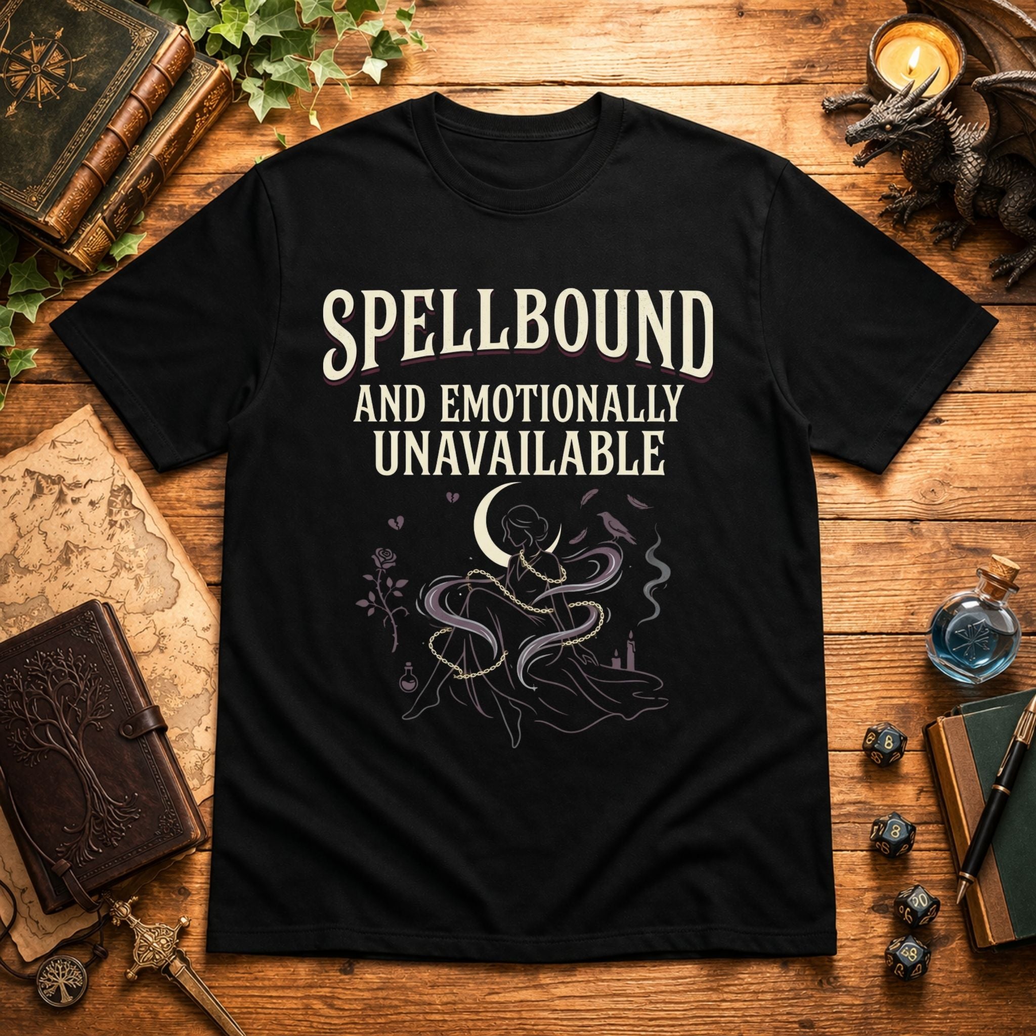 Spellbound & Emotionally Unavailable T-Shirt