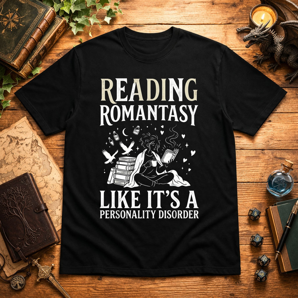 Reading Romantasy T-Shirt
