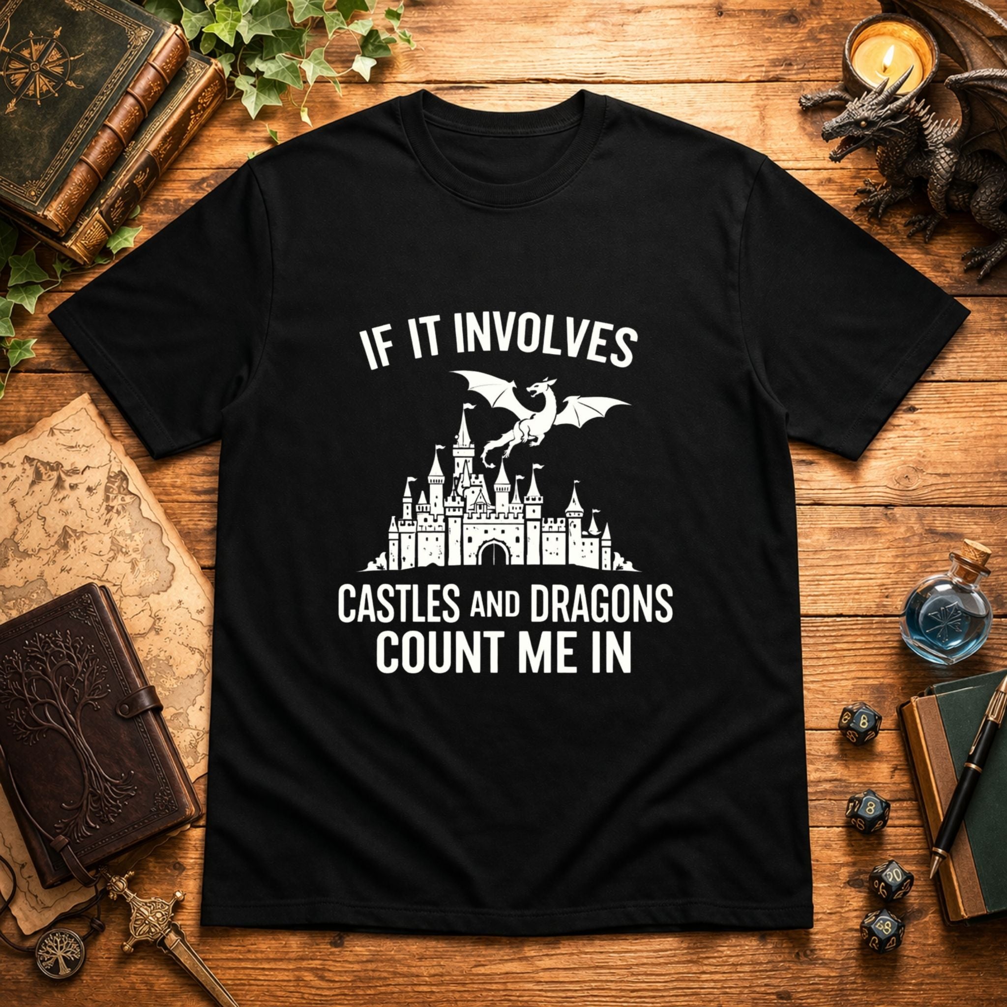Castles & Dragons T‑Shirt