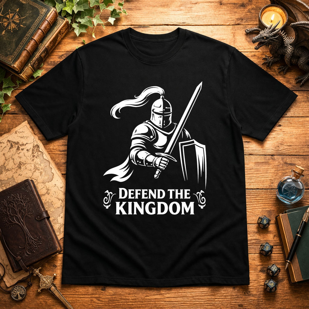 Defend the Kingdom White T-Shirt
