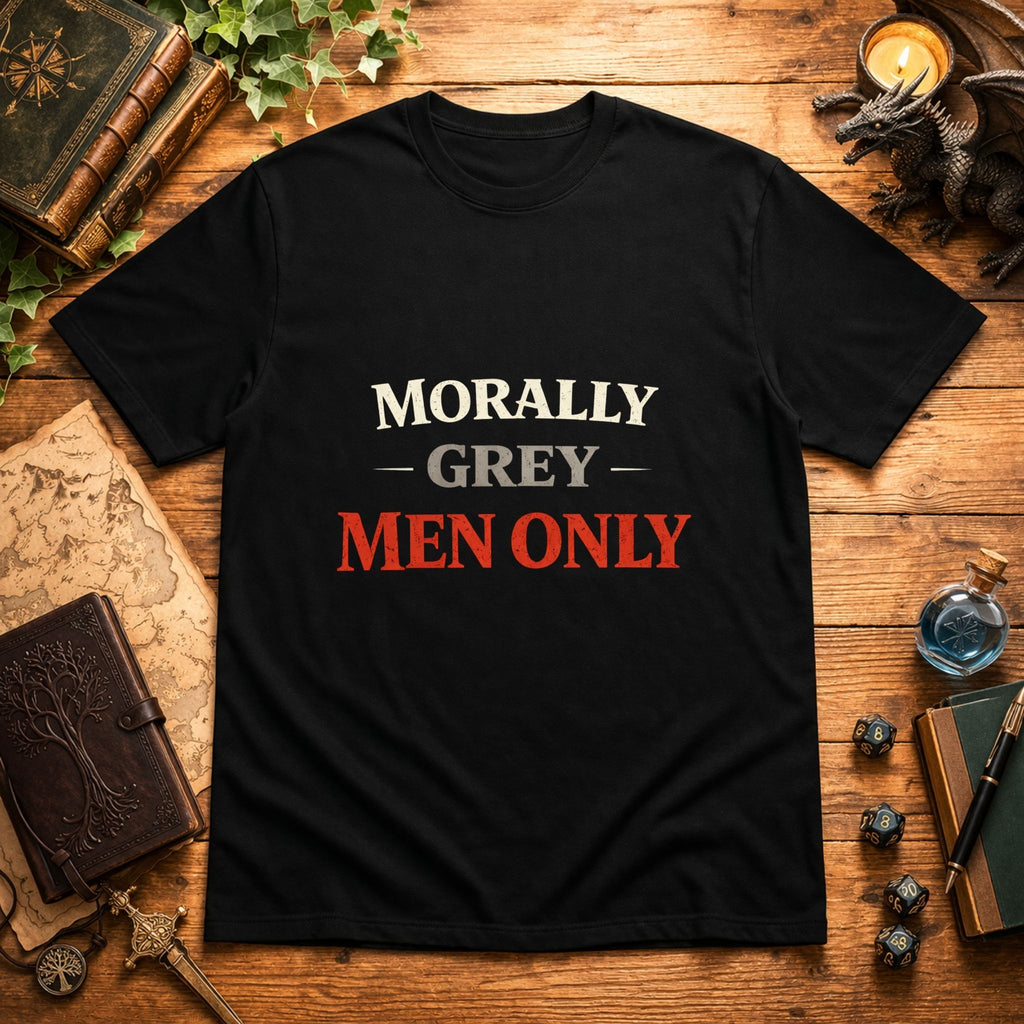 Morally Grey Men Only T-Shirt