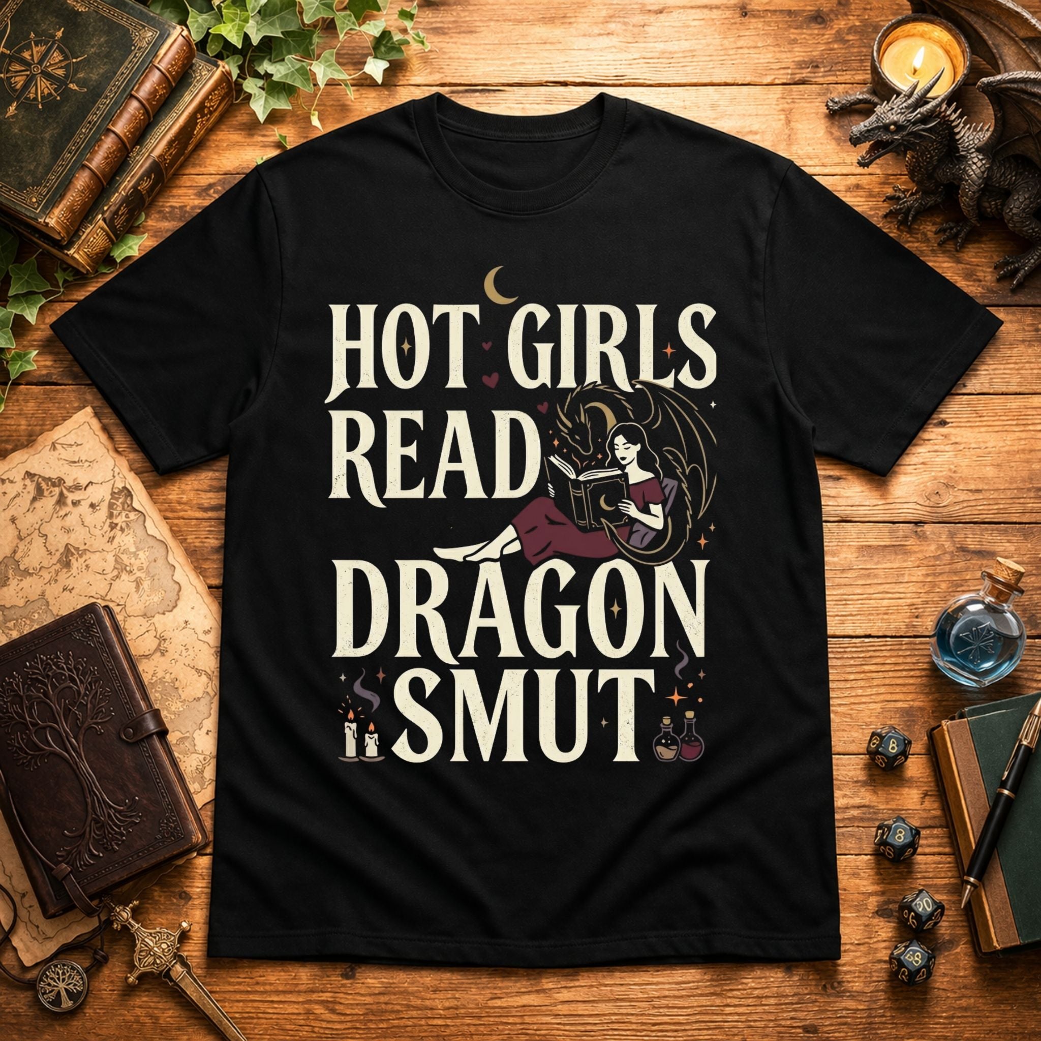Hot Girls Read T-Shirt