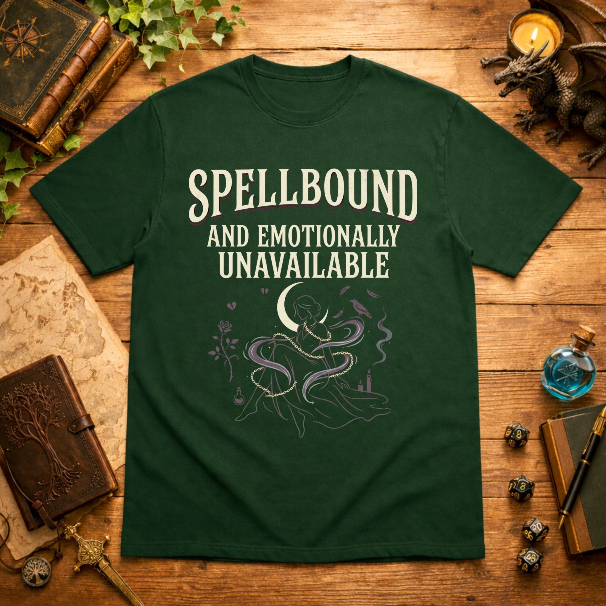 Spellbound & Emotionally Unavailable T-Shirt