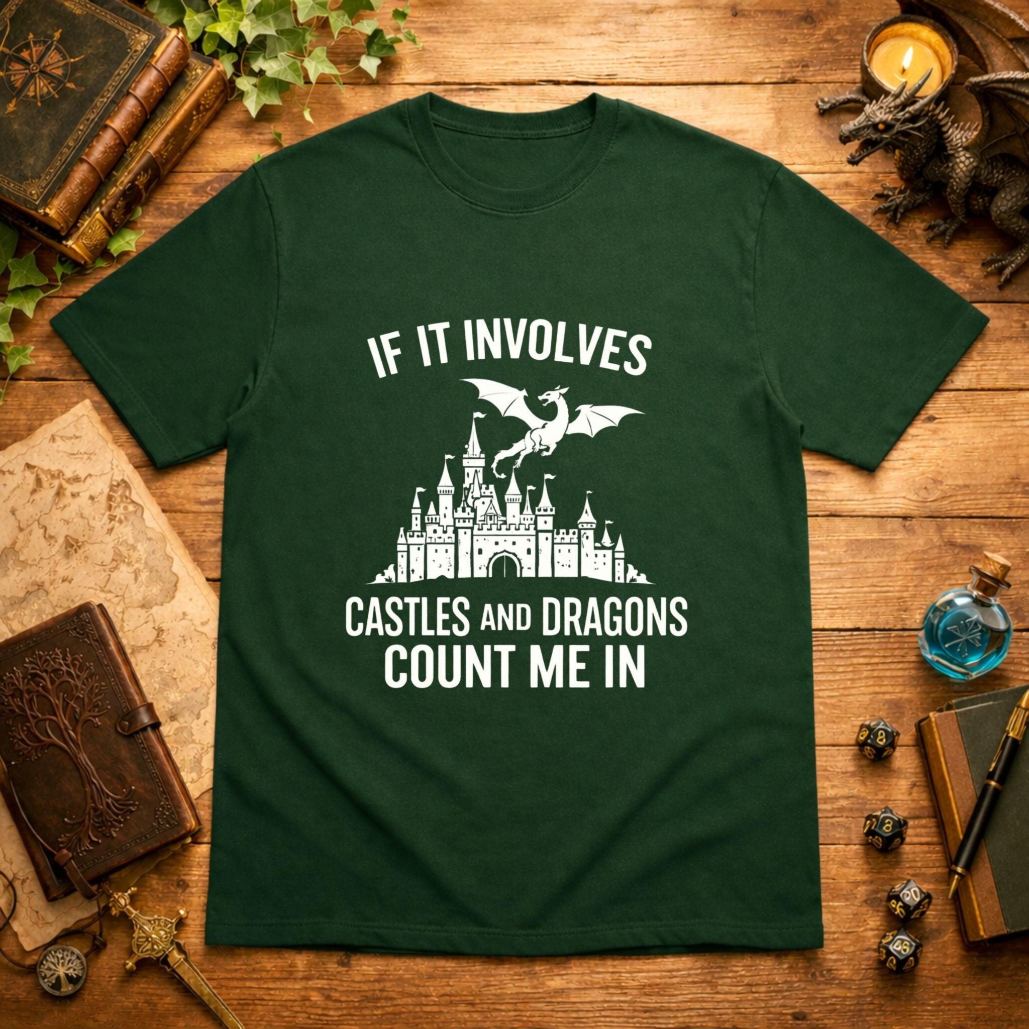 Castles & Dragons T‑Shirt
