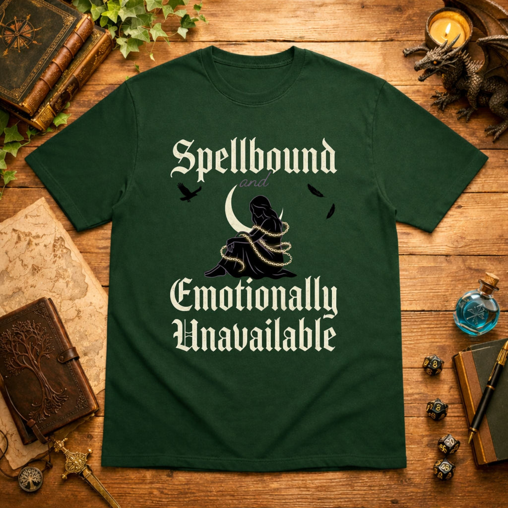 Spellbound and Emotionally Unavailable T‑Shirt