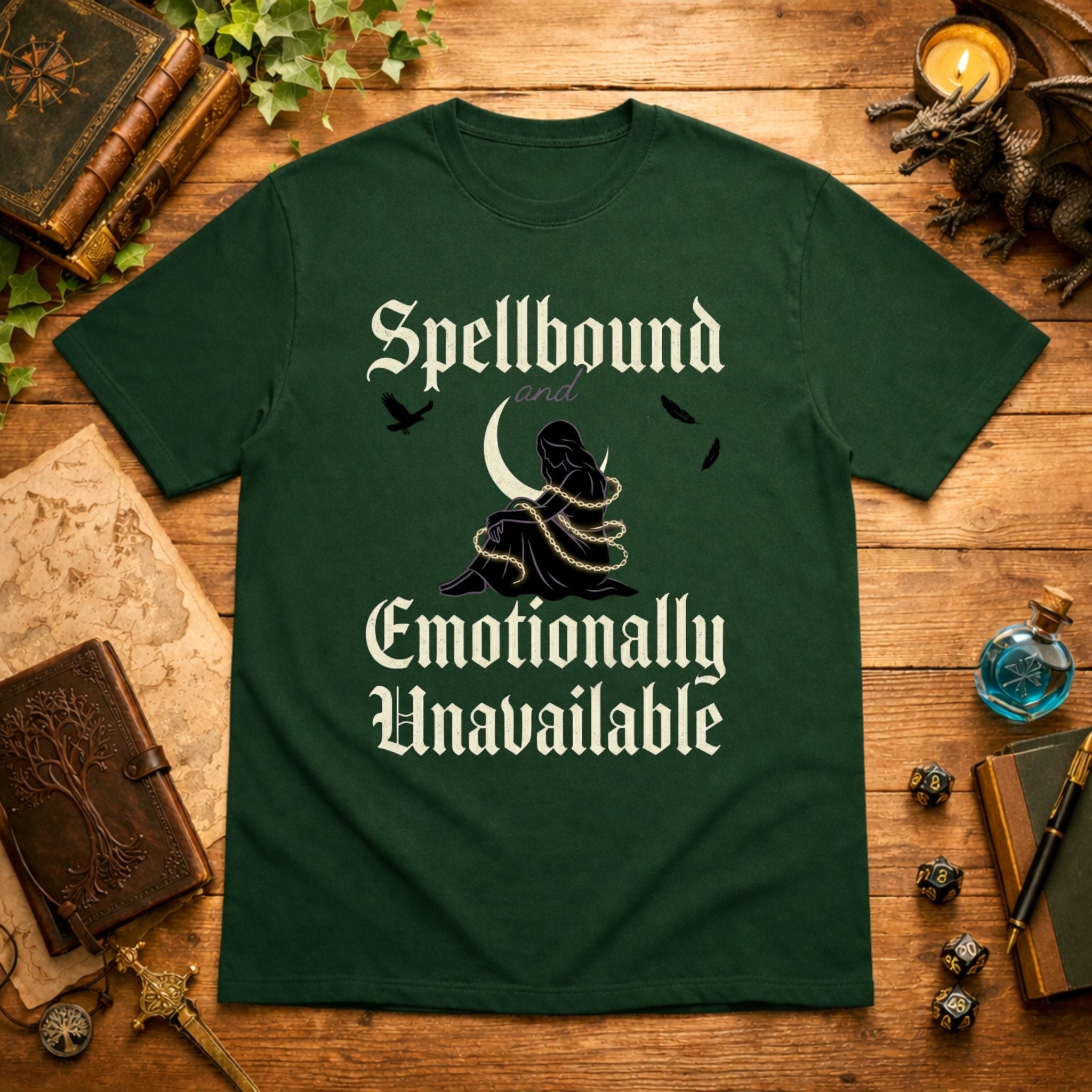 Spellbound and Emotionally Unavailable T‑Shirt