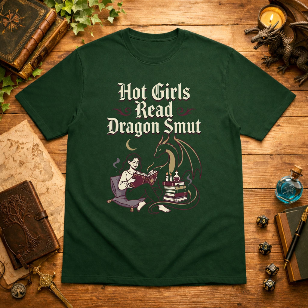 Hot Girls Read Dragon Smut T-Shirt