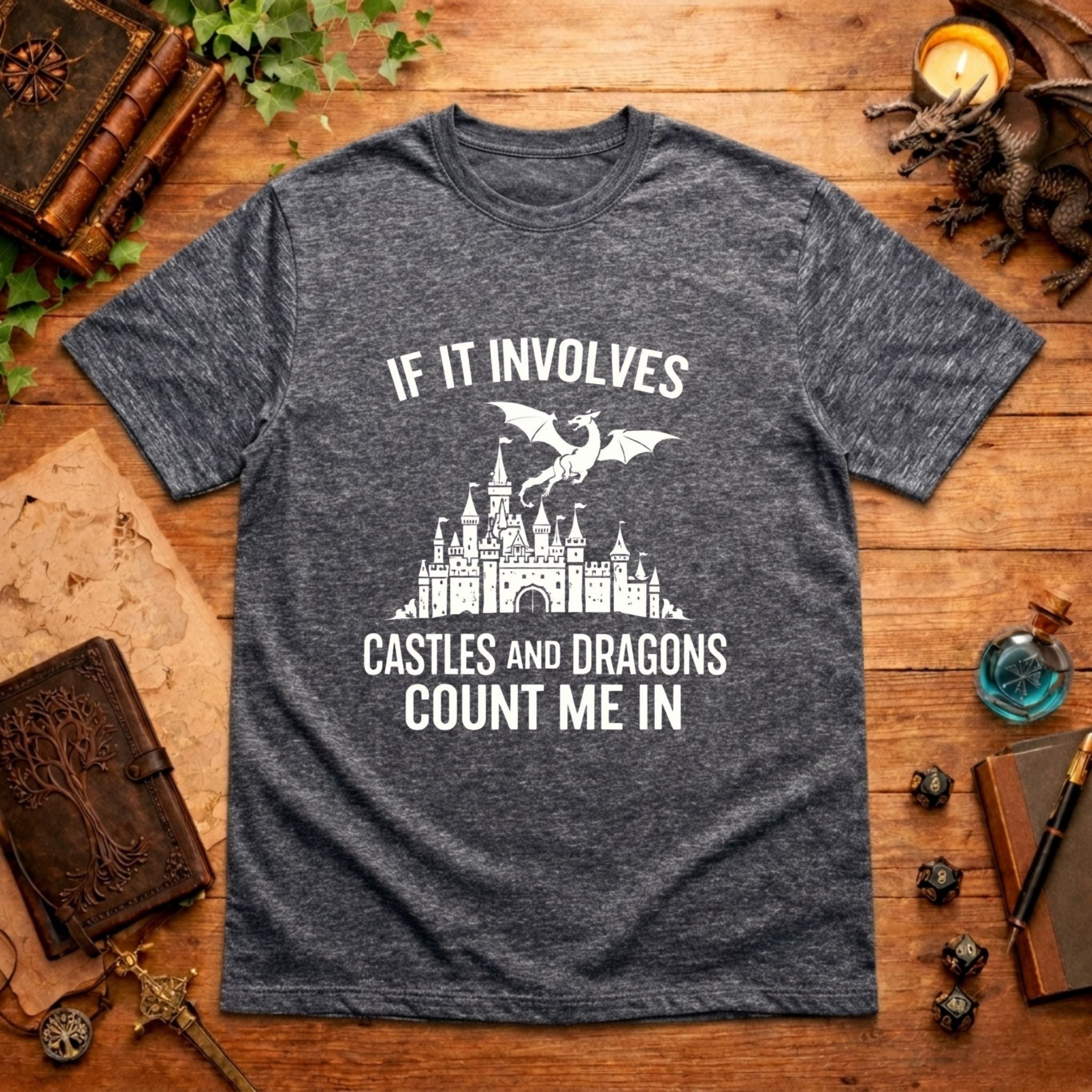 Castles & Dragons T‑Shirt