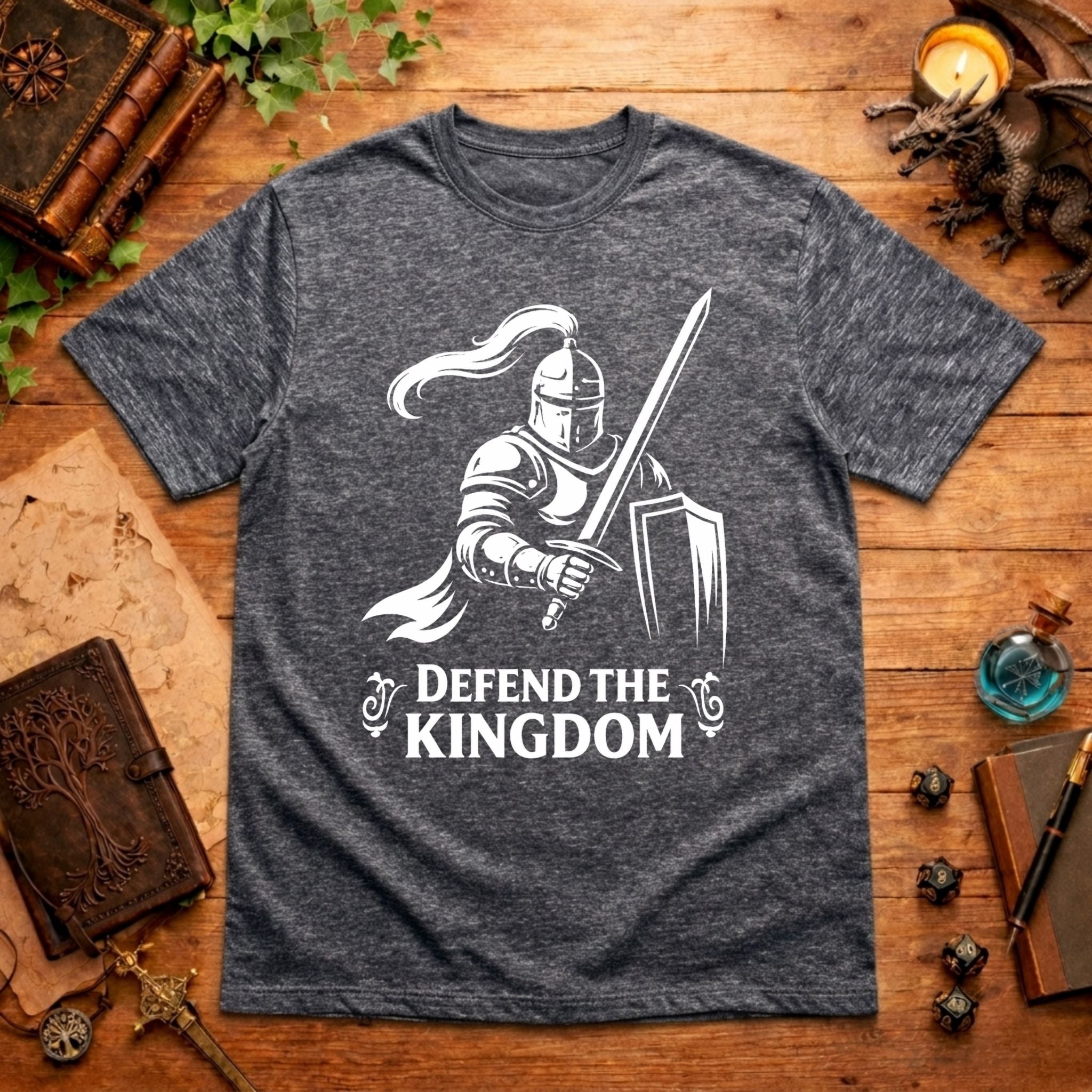 Defend the Kingdom White T-Shirt
