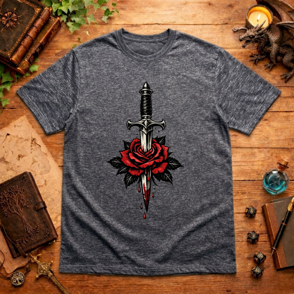 Sword Through Rose T-Shirt
