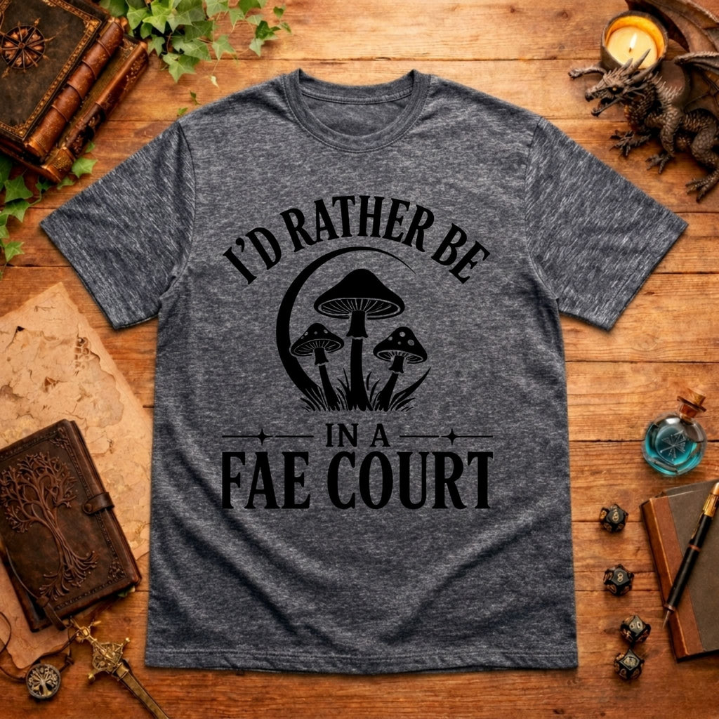 Fae Court Black T-Shirt