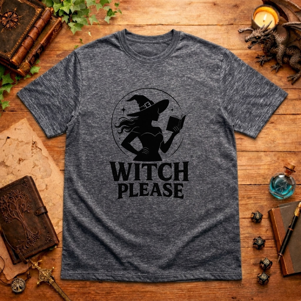 Witch Please Black T-Shirt