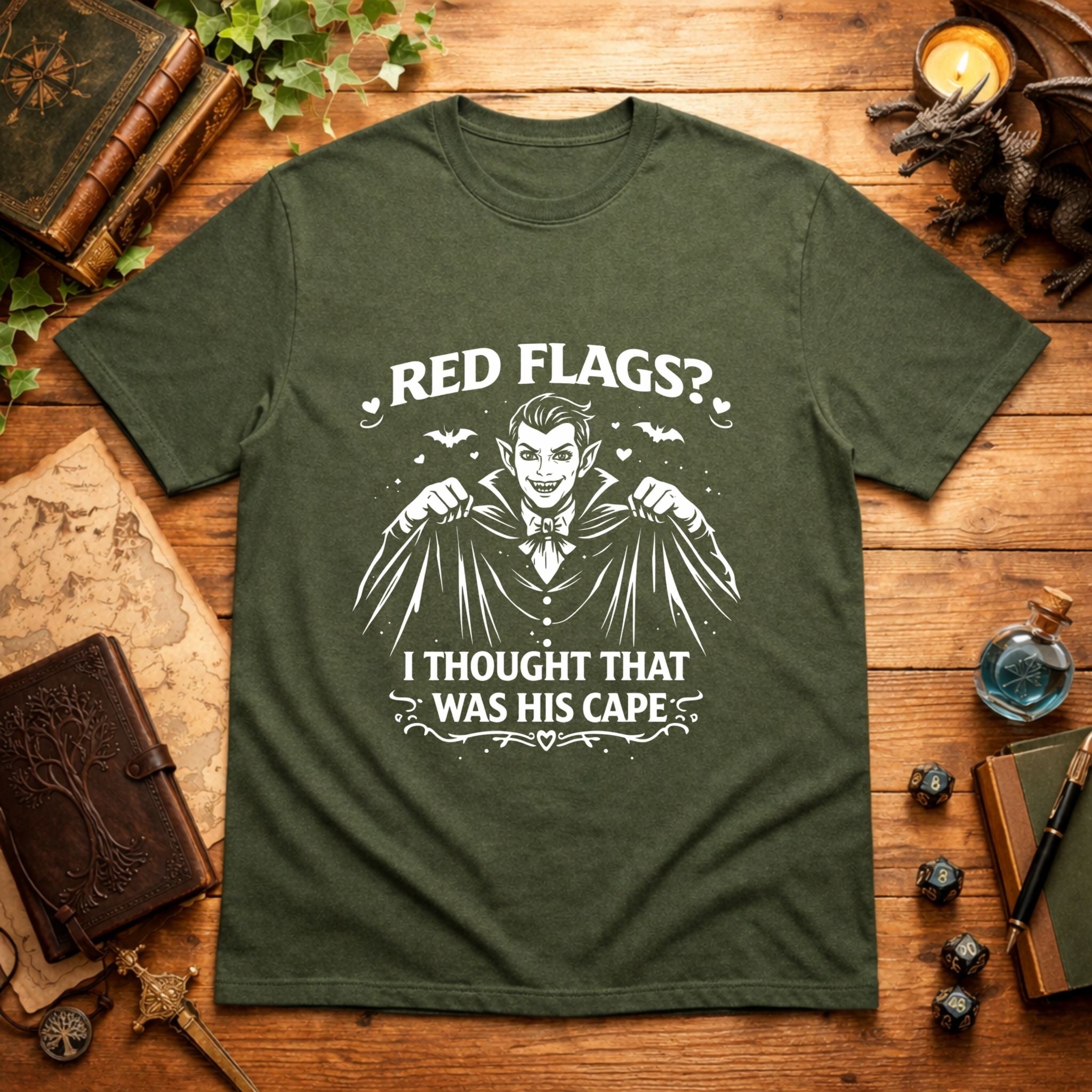 Vampire Red Flags T-Shirt