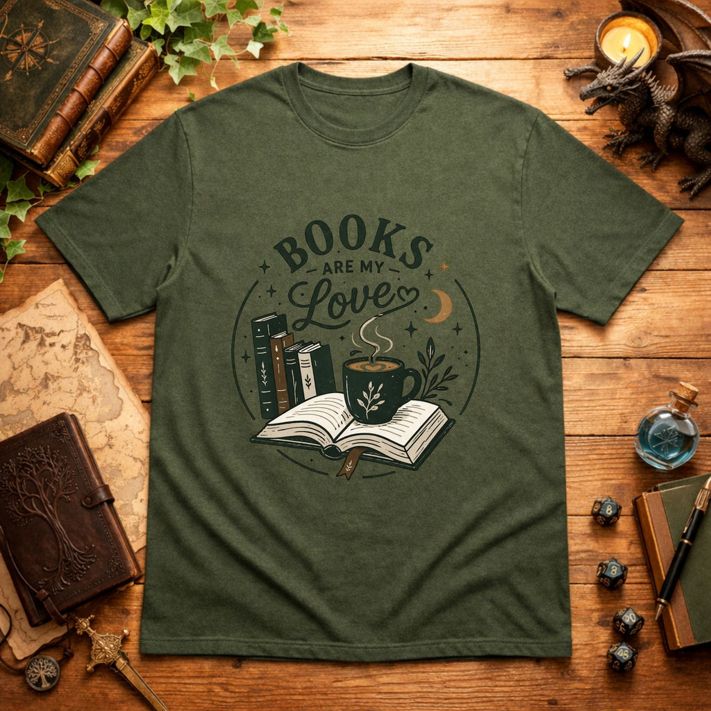 Books Are My Love T-Shirt