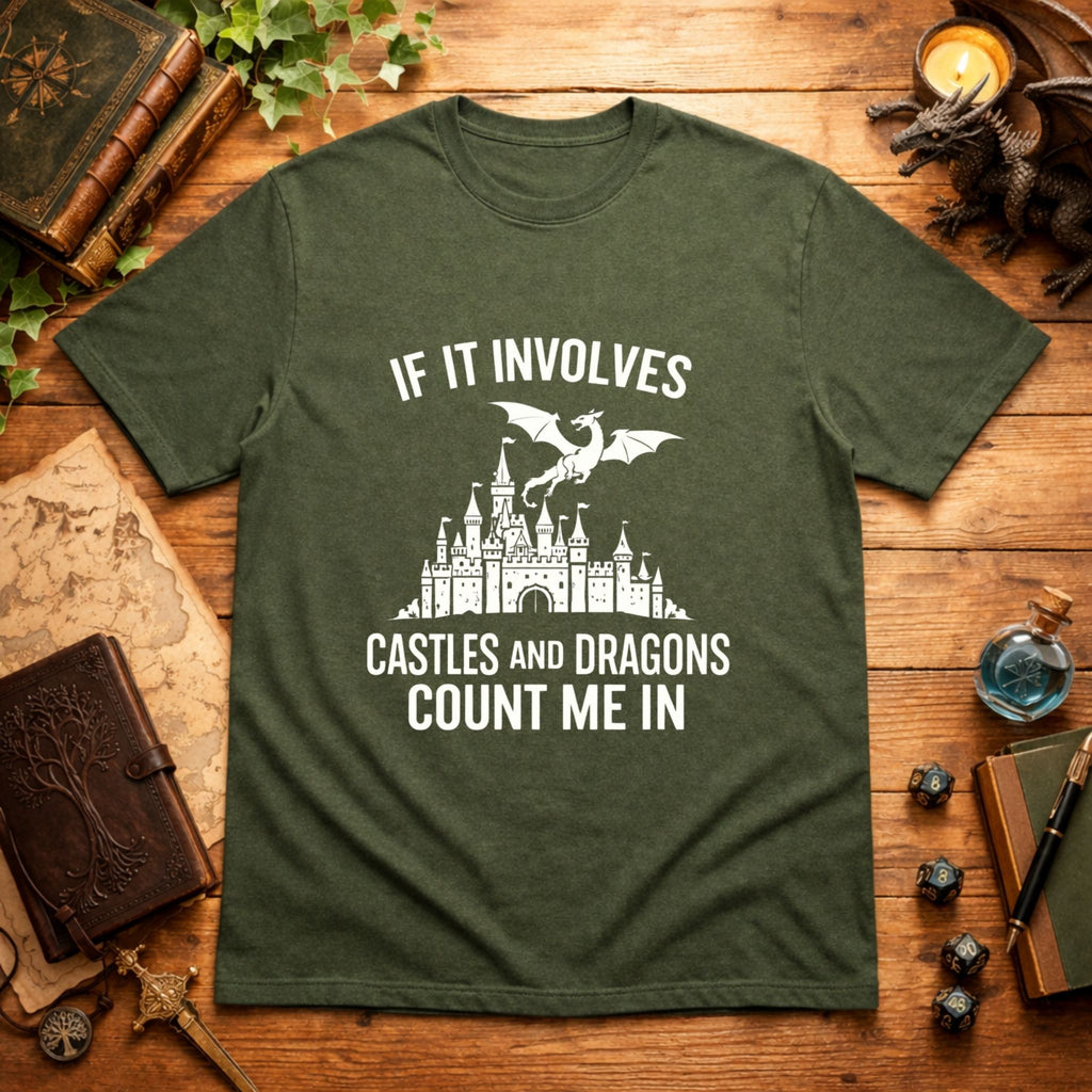 Castles & Dragons T‑Shirt
