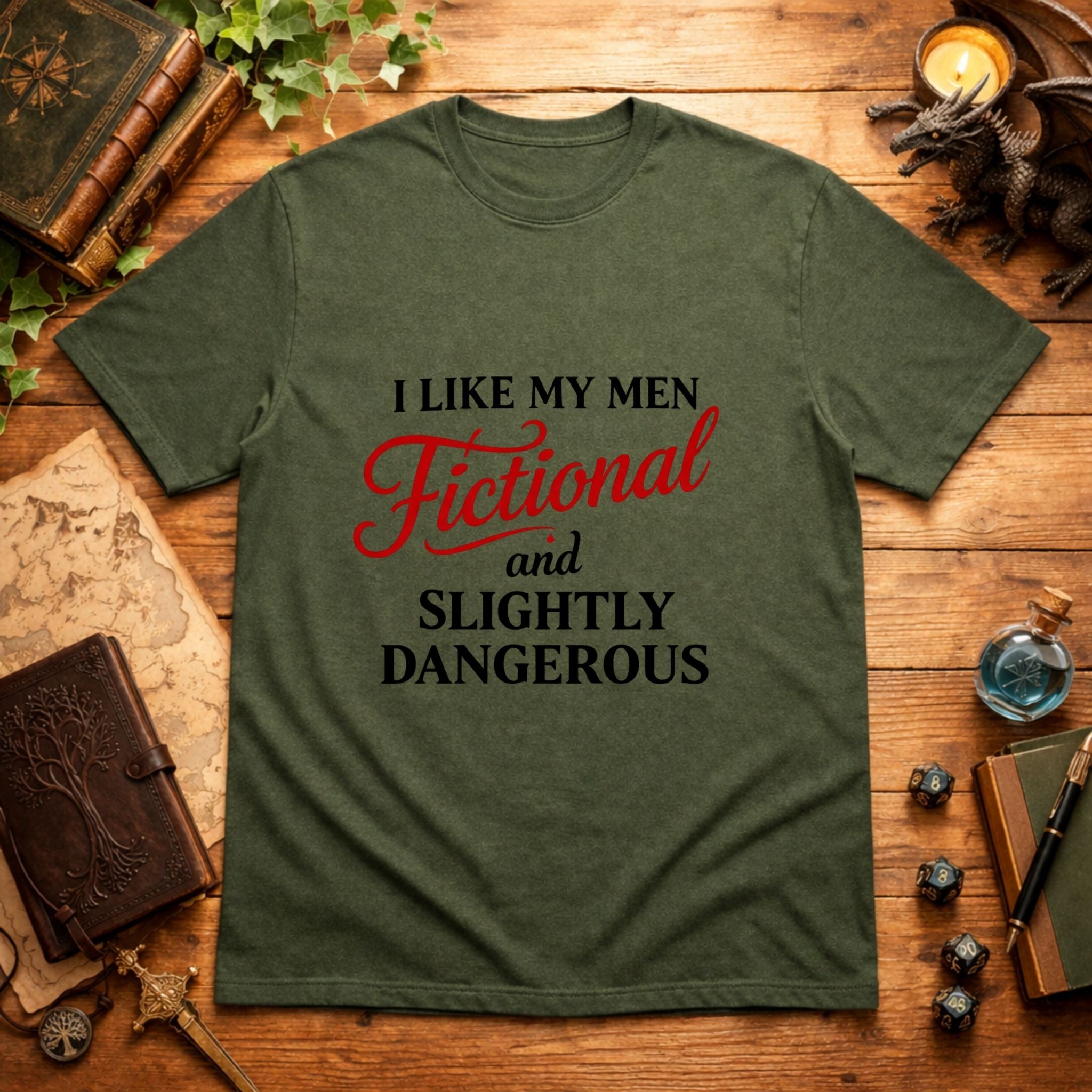 Fictional & Slightly Dangerous T-Shirt
