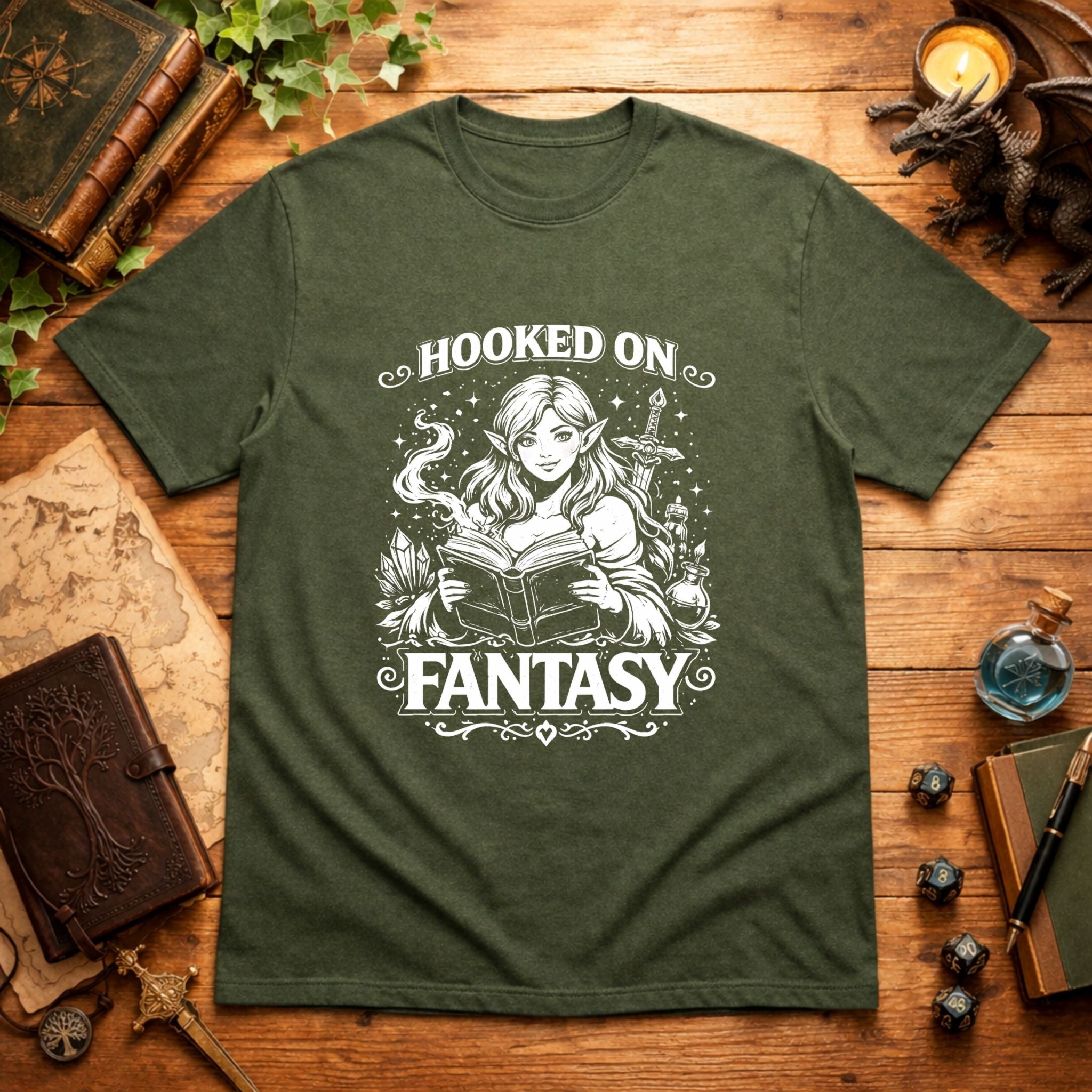 Hooked on Fantasy T-Shirt
