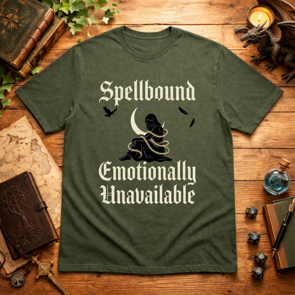 Spellbound and Emotionally Unavailable T‑Shirt