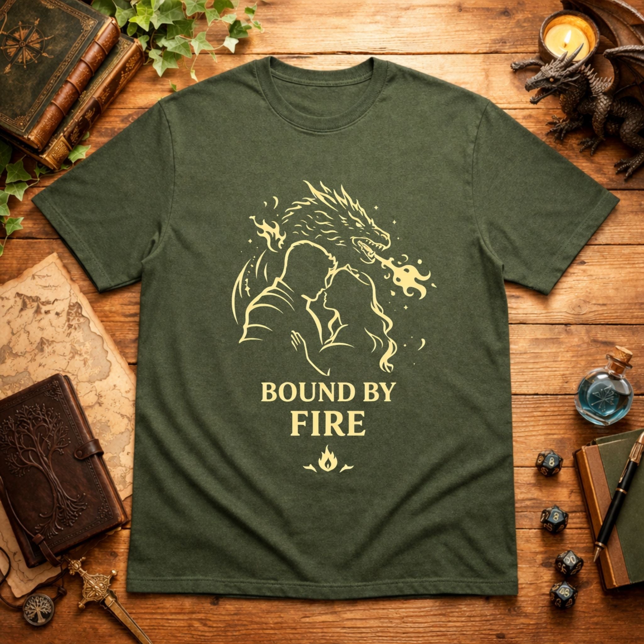 Bound By Fire Dragon T-Shirt