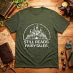 Still Reads Fairytales White T-Shirt