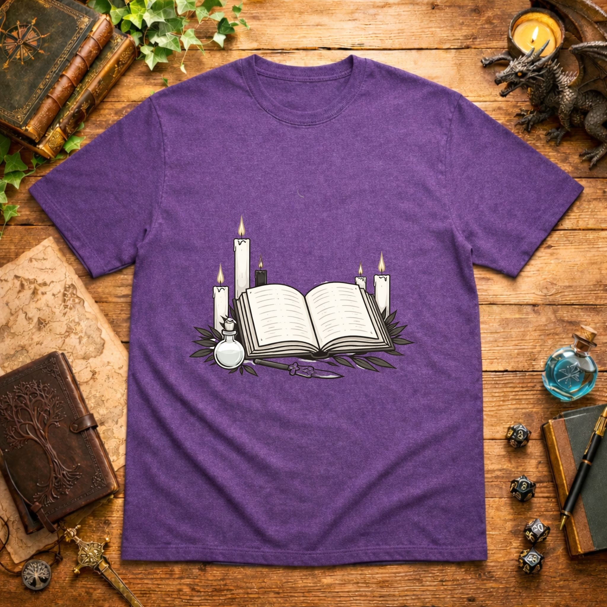 Book & Candles T-Shirt