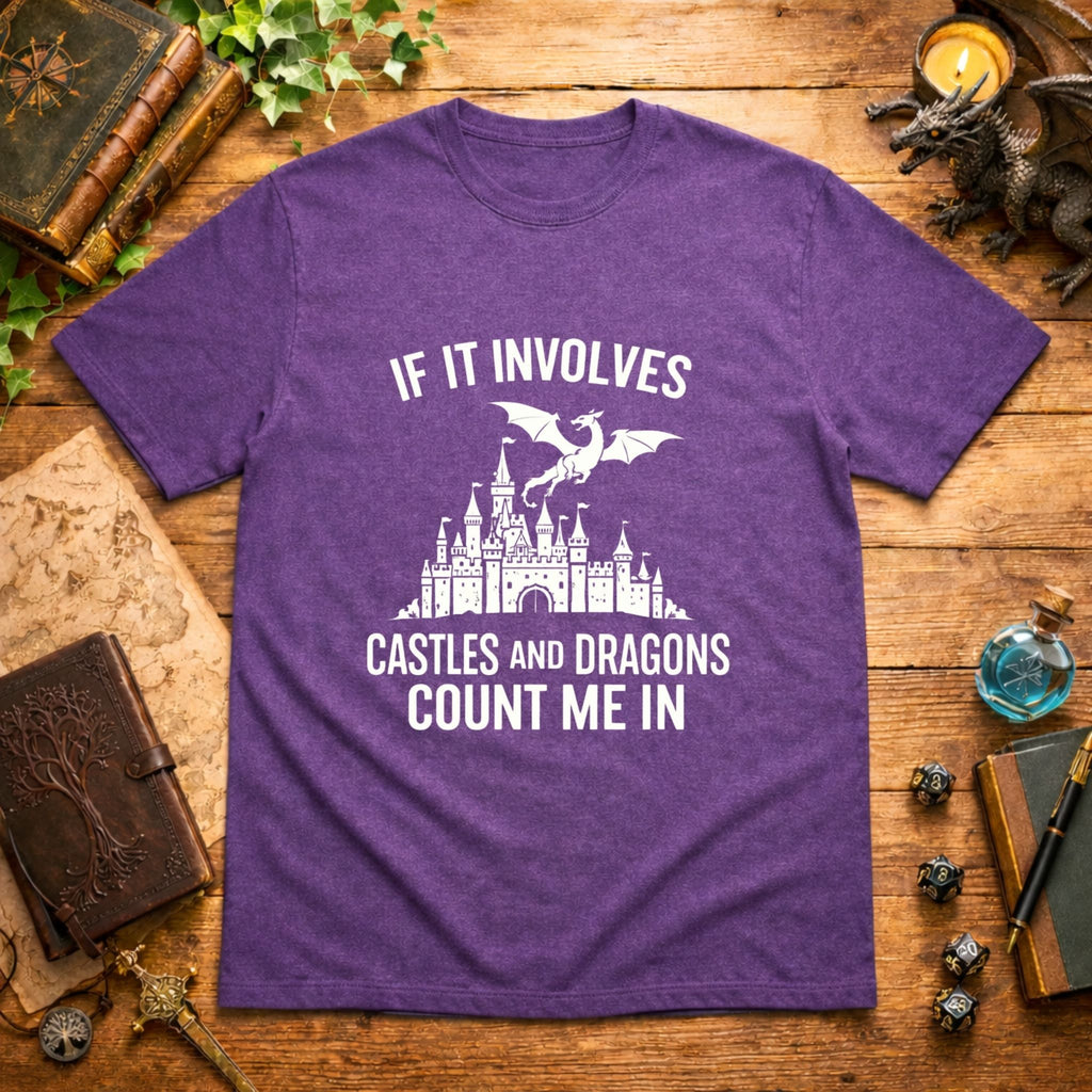 Castles & Dragons T‑Shirt
