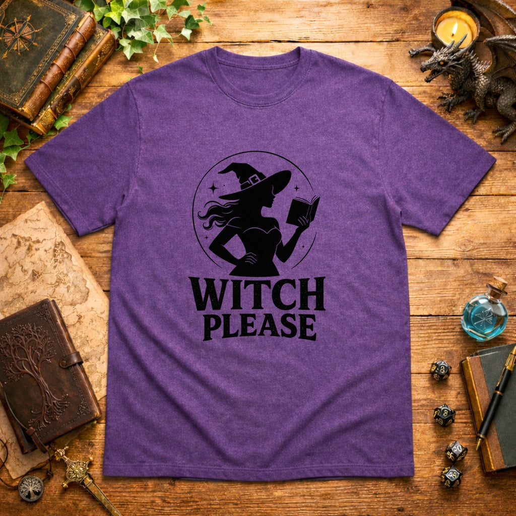 Witch Please Black T-Shirt