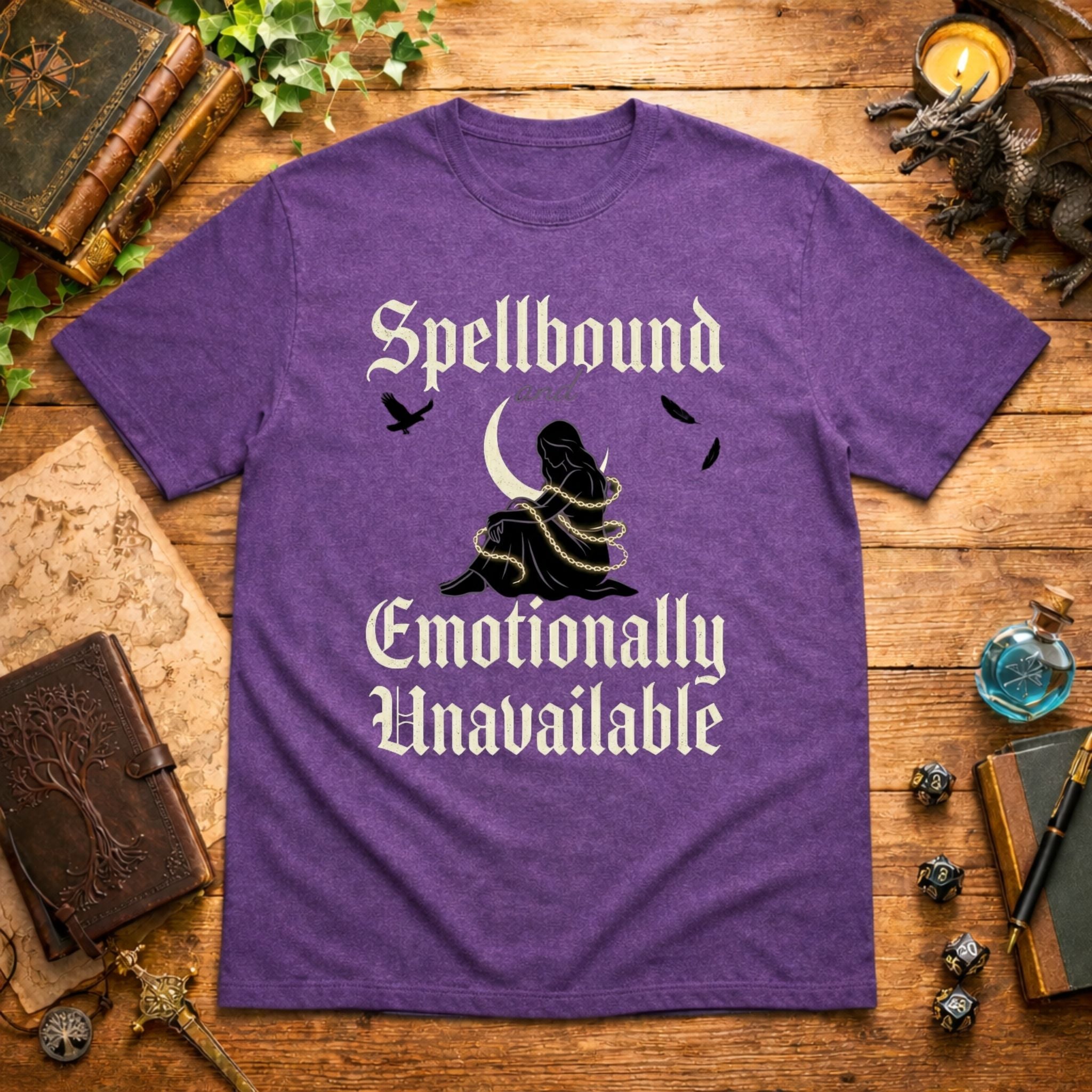 Spellbound and Emotionally Unavailable T‑Shirt