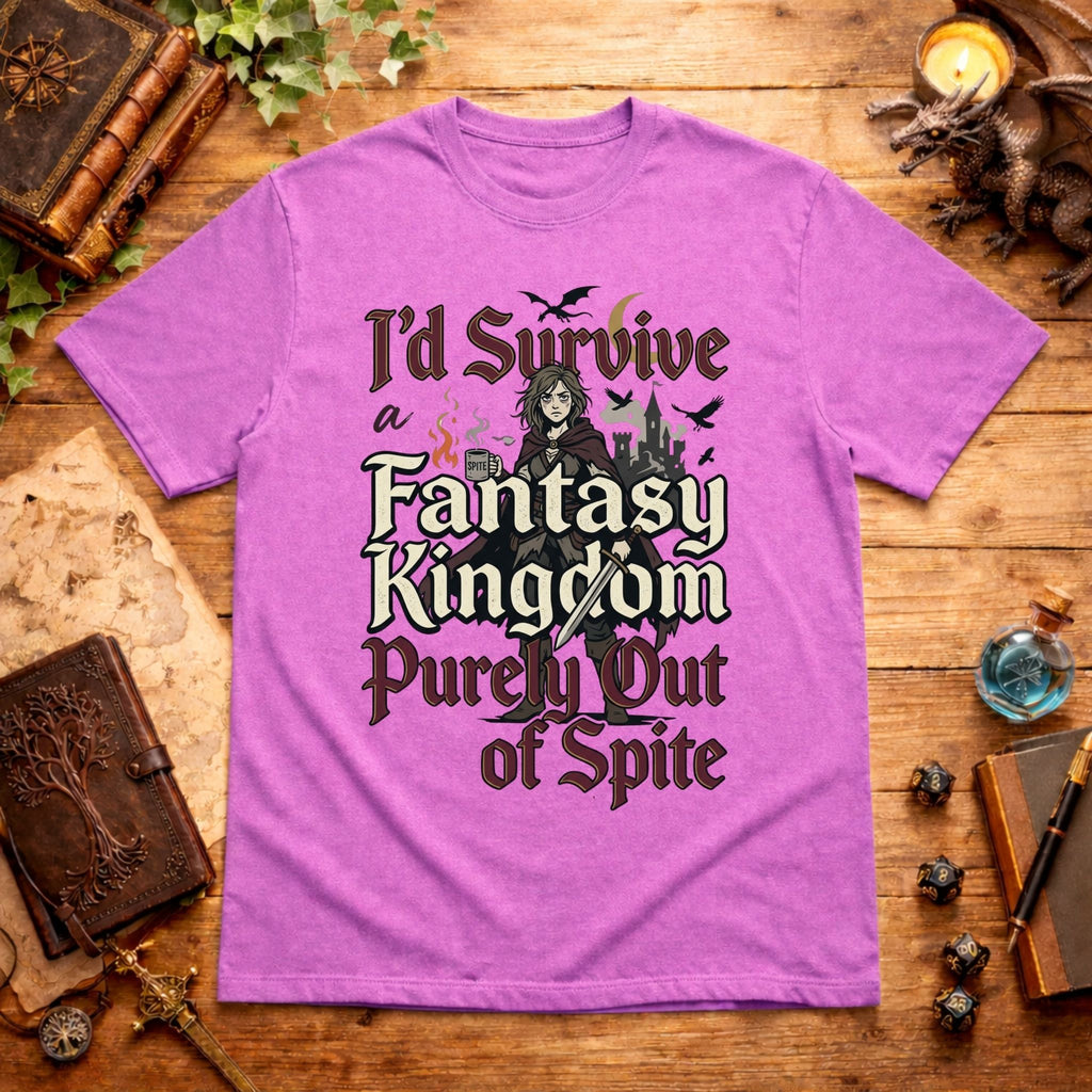 I'd Survive a Fantasy Kingdom T-Shirt
