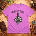 Morally Grey Rose & Dagger T-Shirt