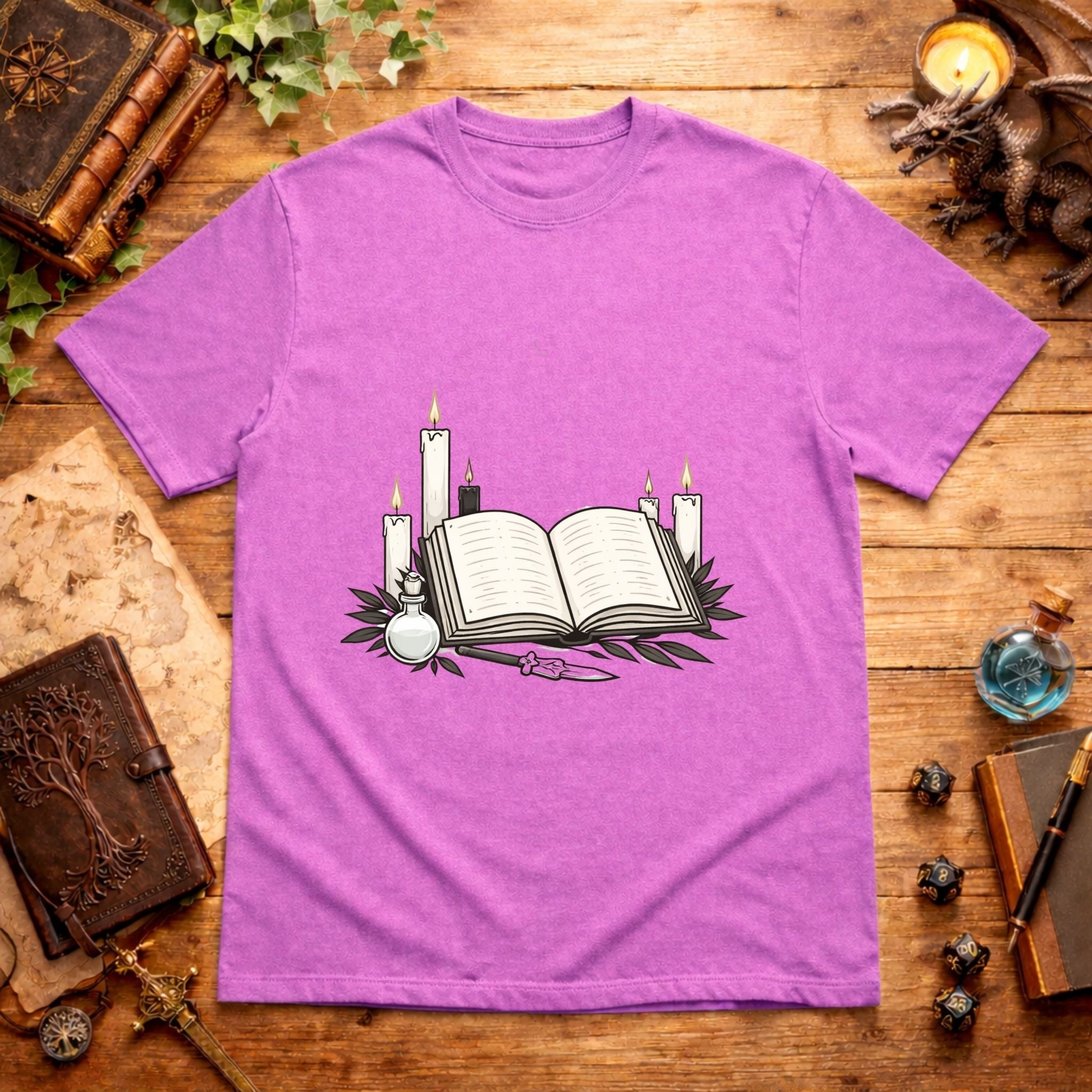 Book & Candles T-Shirt
