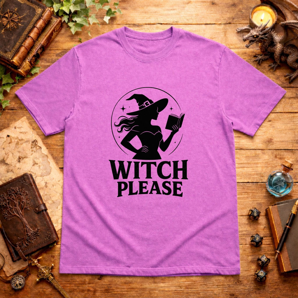 Witch Please Black T-Shirt