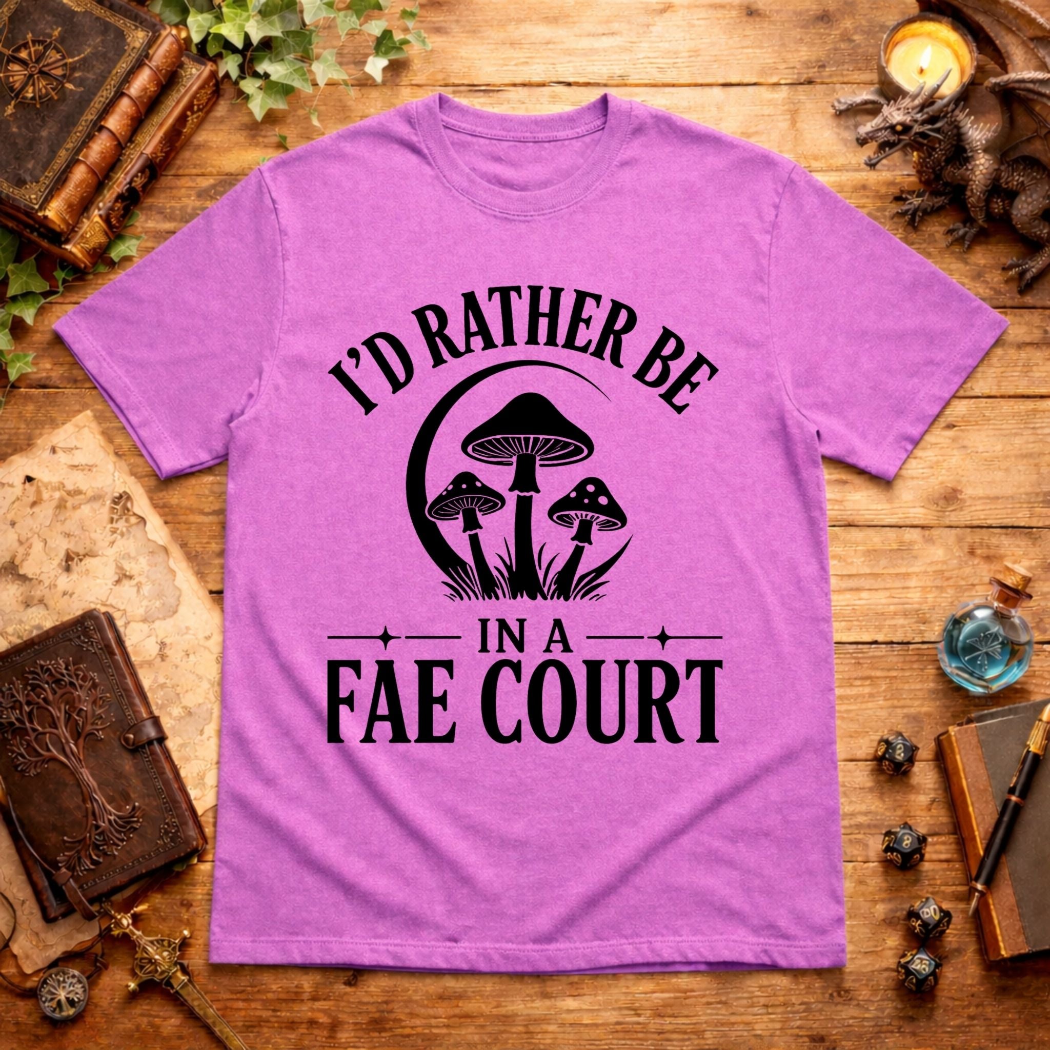 Fae Court Black T-Shirt