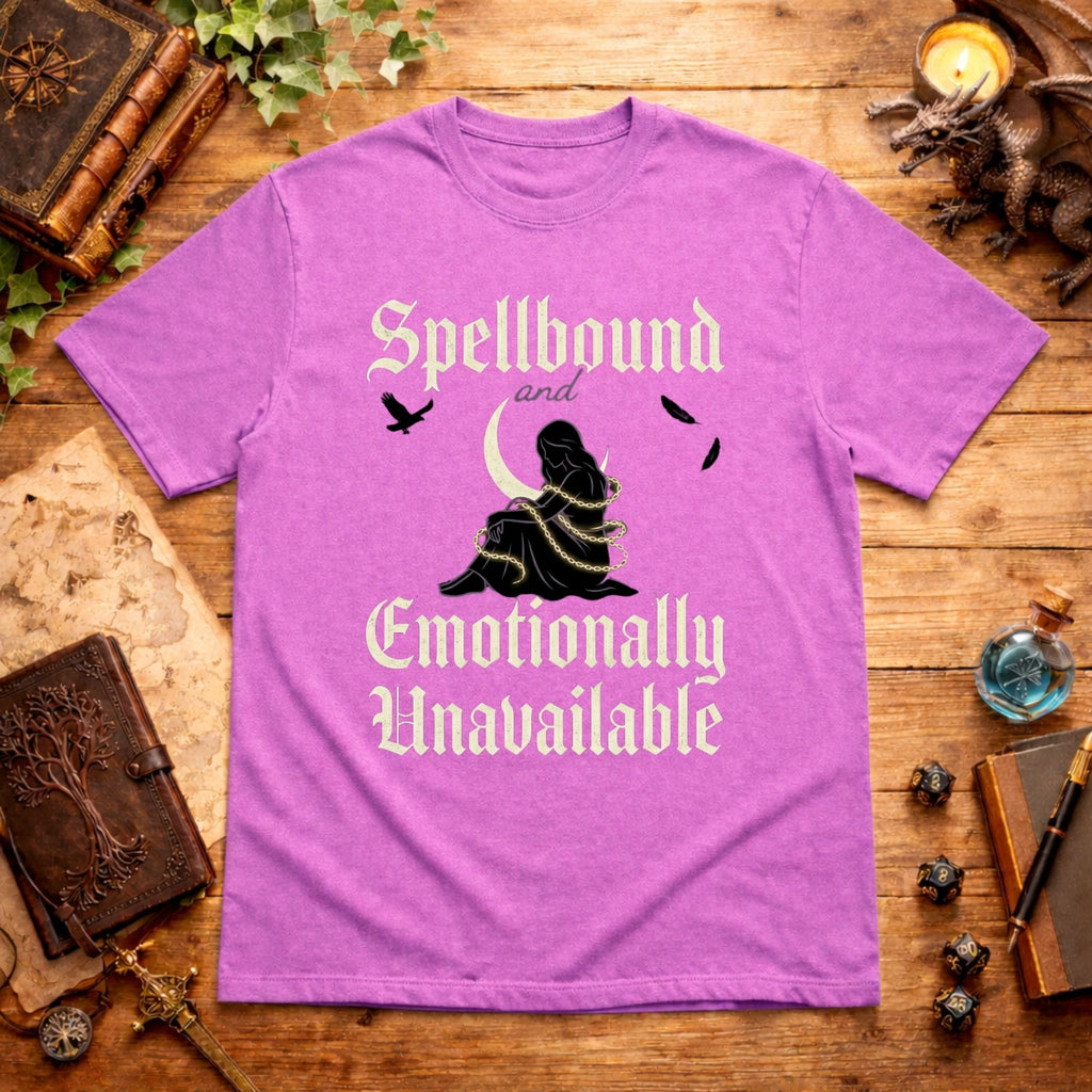 Spellbound and Emotionally Unavailable T‑Shirt