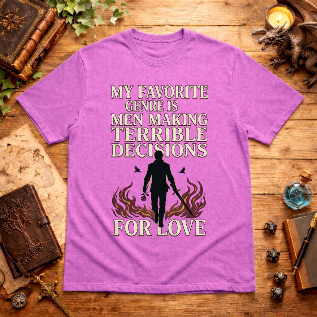 Men Making Terrible Decisions (For Love) T‑Shirt