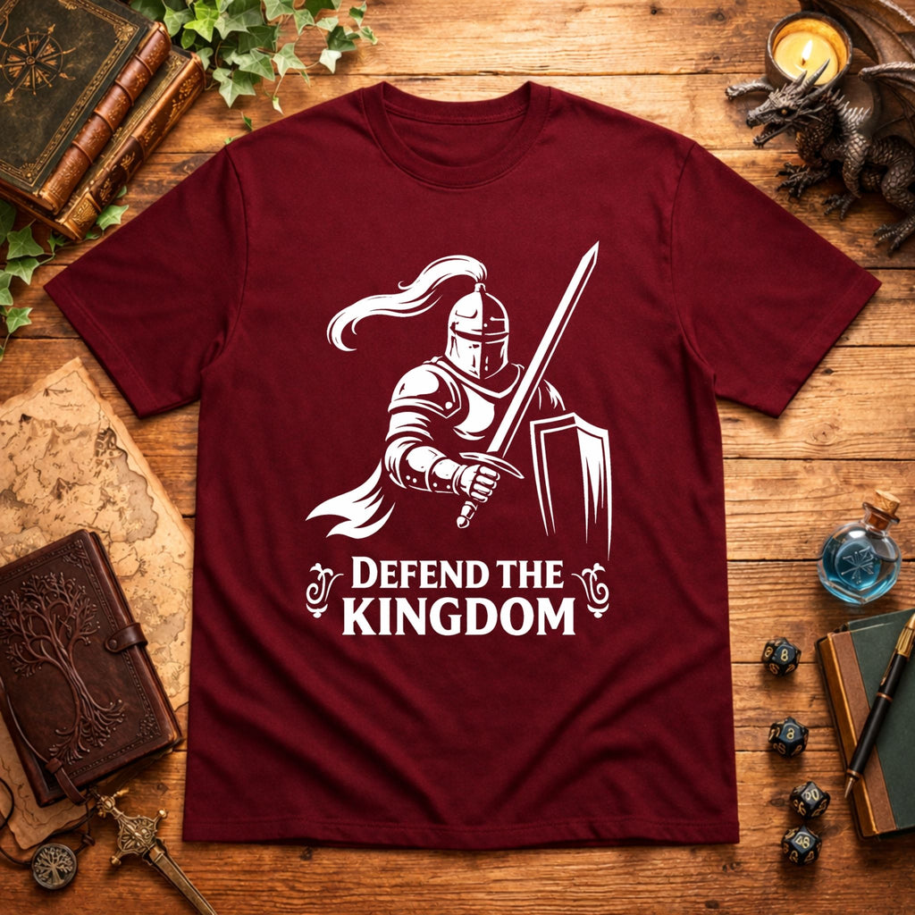 Defend the Kingdom White T-Shirt