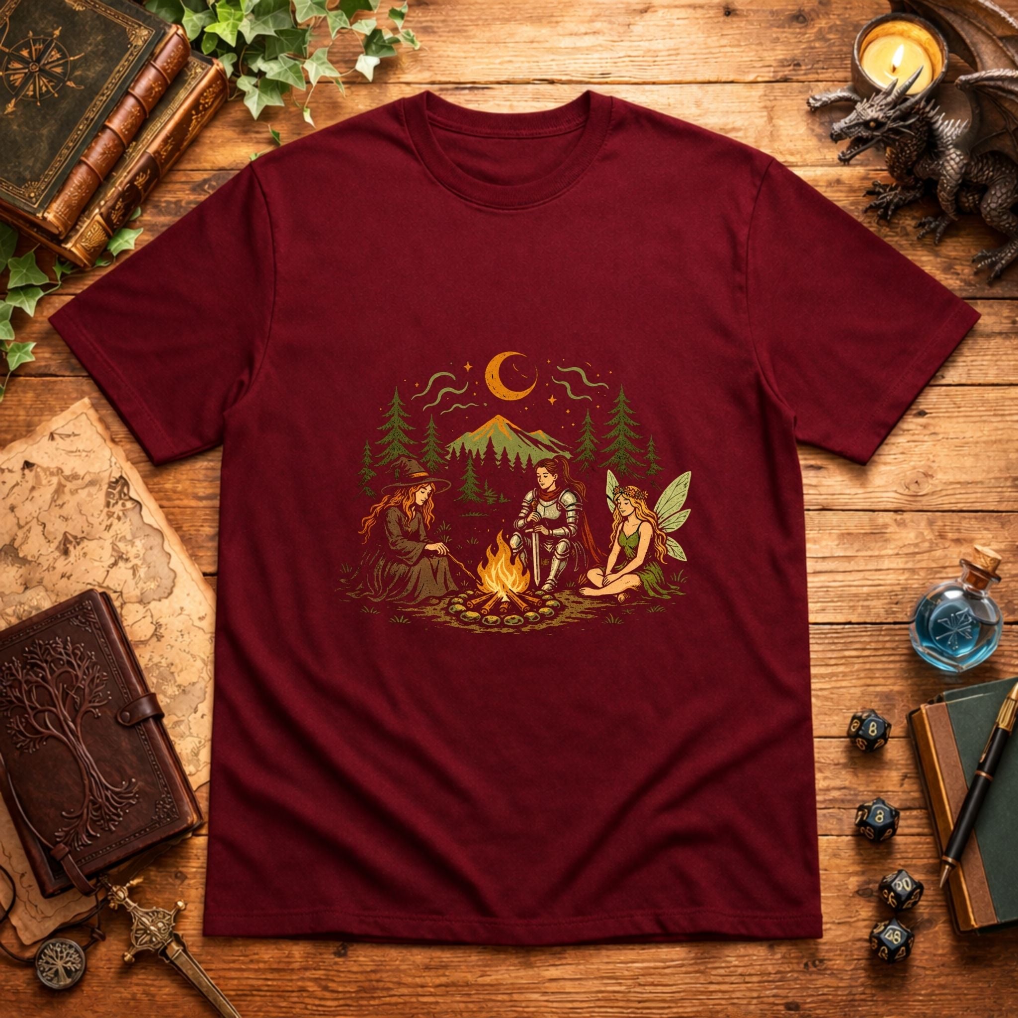 Fairy, Witch & Knight T-Shirt