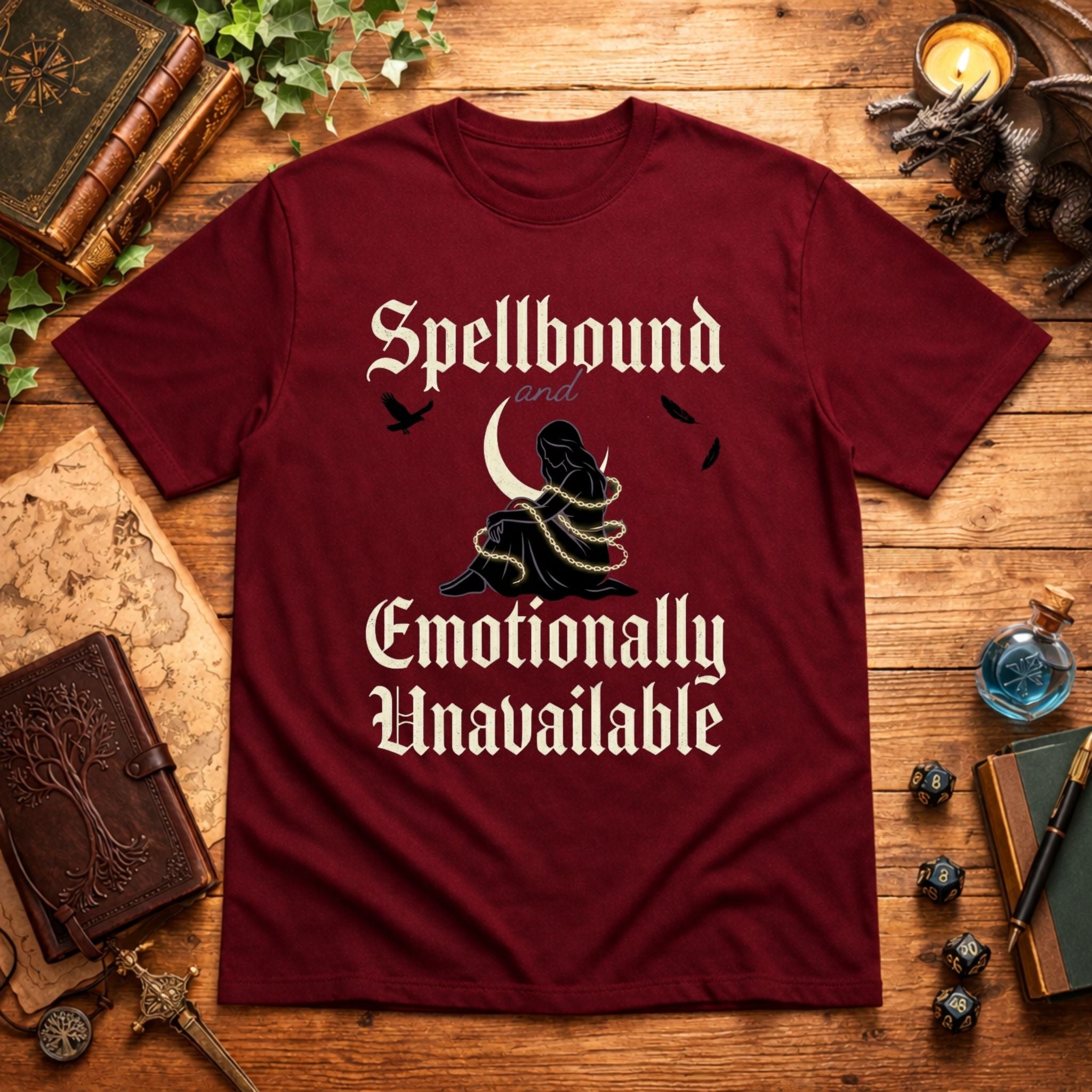 Spellbound and Emotionally Unavailable T‑Shirt