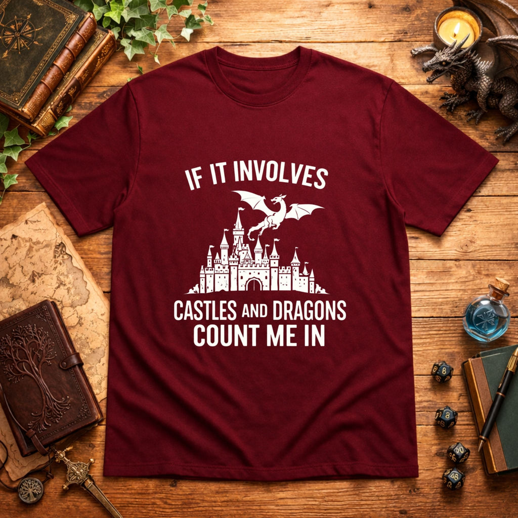 Castles & Dragons T‑Shirt