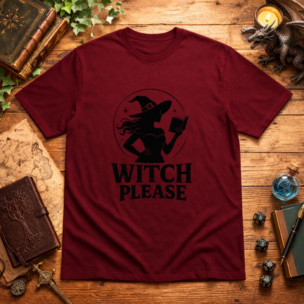 Witch Please Black T-Shirt