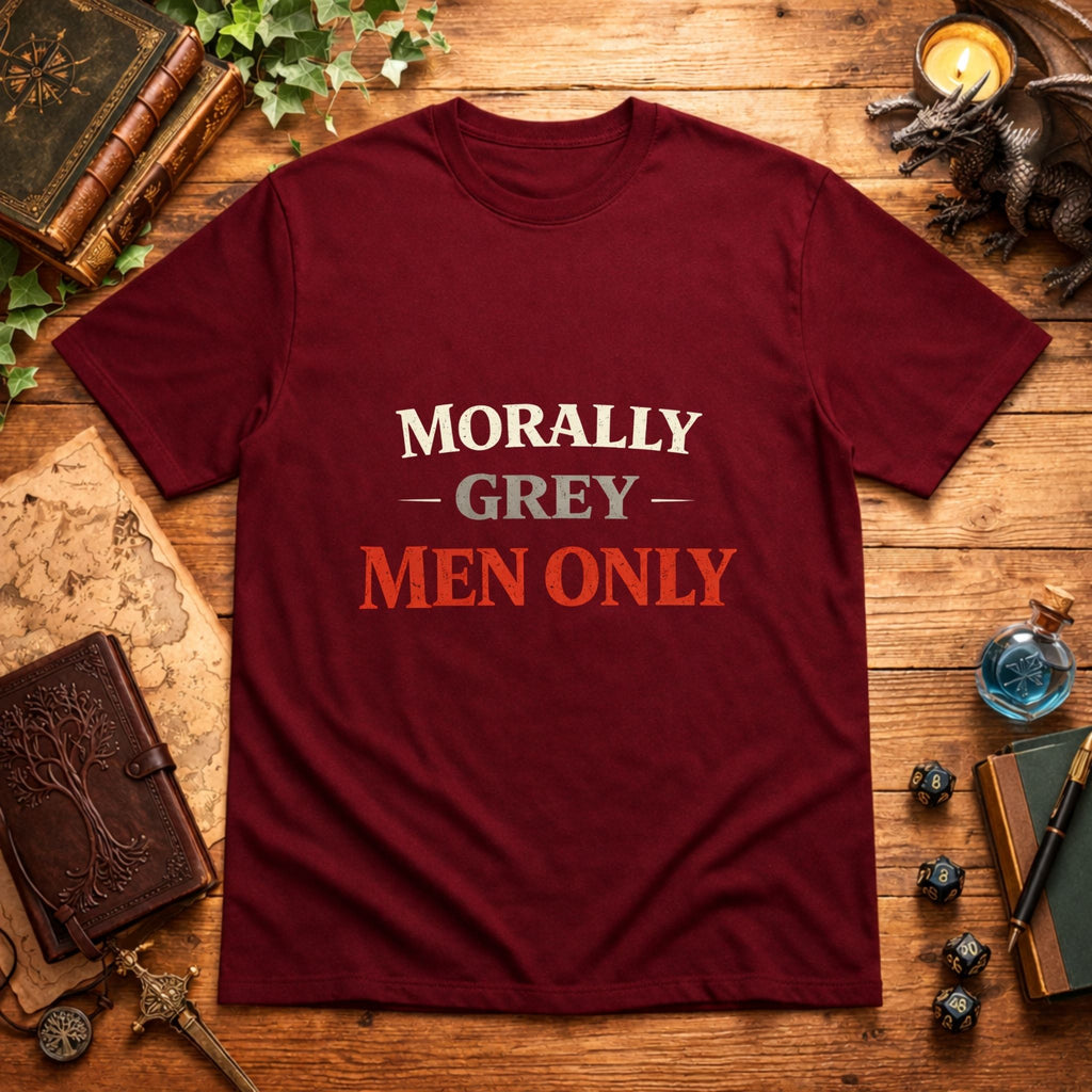 Morally Grey Men Only T-Shirt