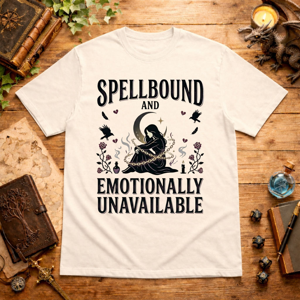 Spellbound and Emotionally Unavailable T-Shirt