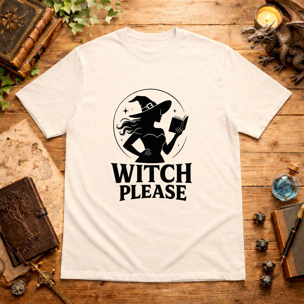 Witch Please Black T-Shirt