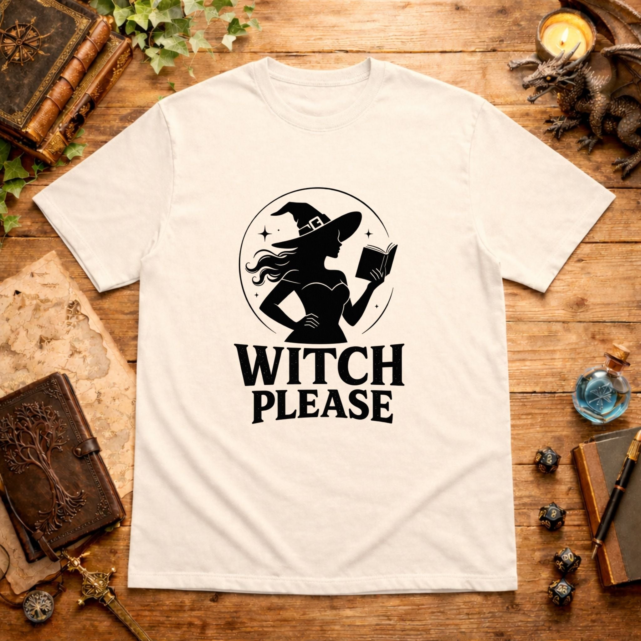 Witch Please Black T-Shirt
